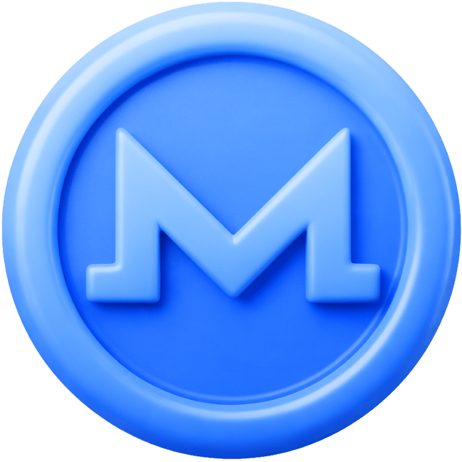 Crypto Design Website Monero Asset