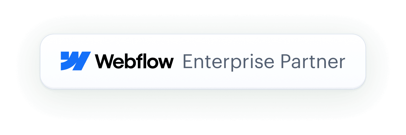 Webflow Enterprise Partner