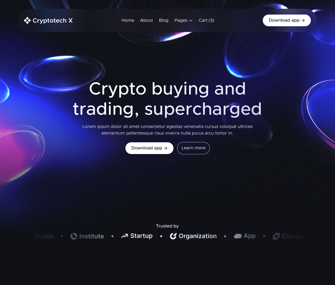 Cryptotech Project Crypto Design Agency