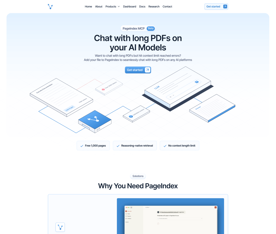 PageIndex MCP - AI Design Agency
