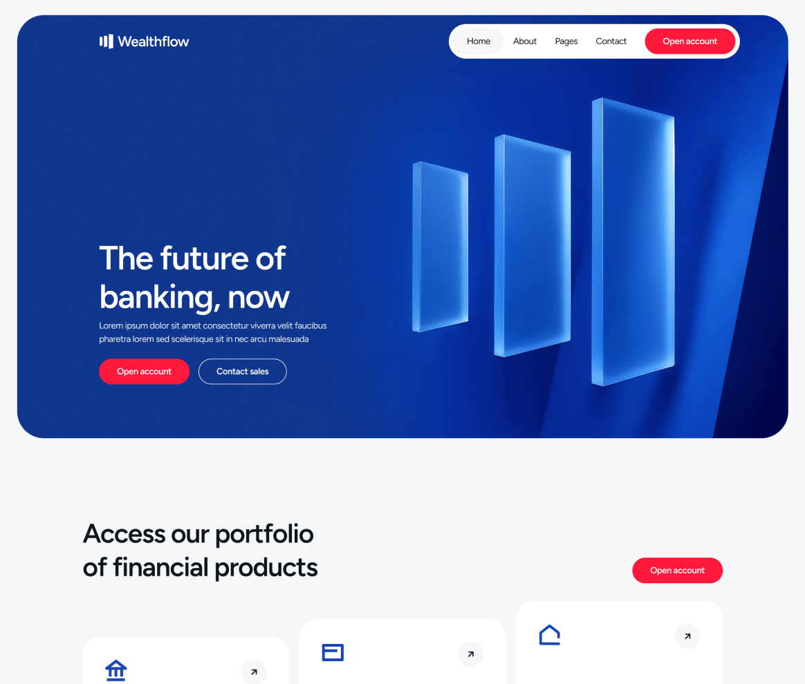 Iambic Project SaaS Website Design Agency