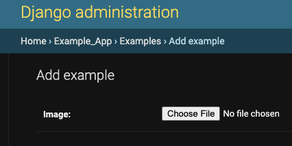 Django admin