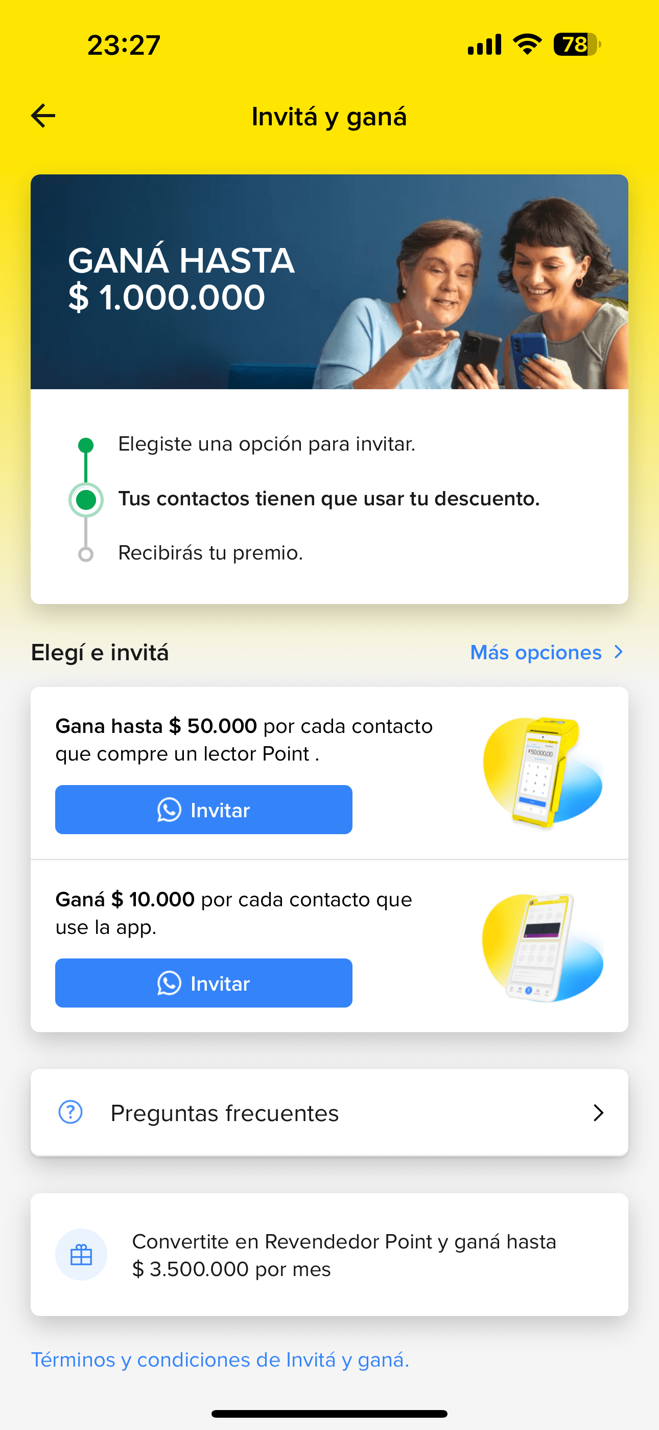Mercado Libre - Invite Friends