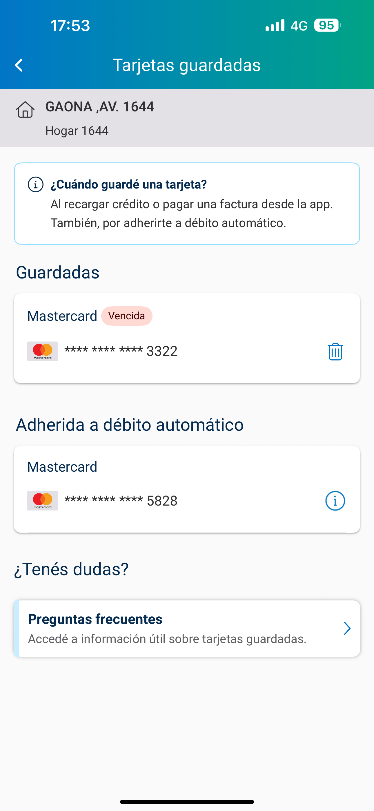 Mi Personal Flow - Cards