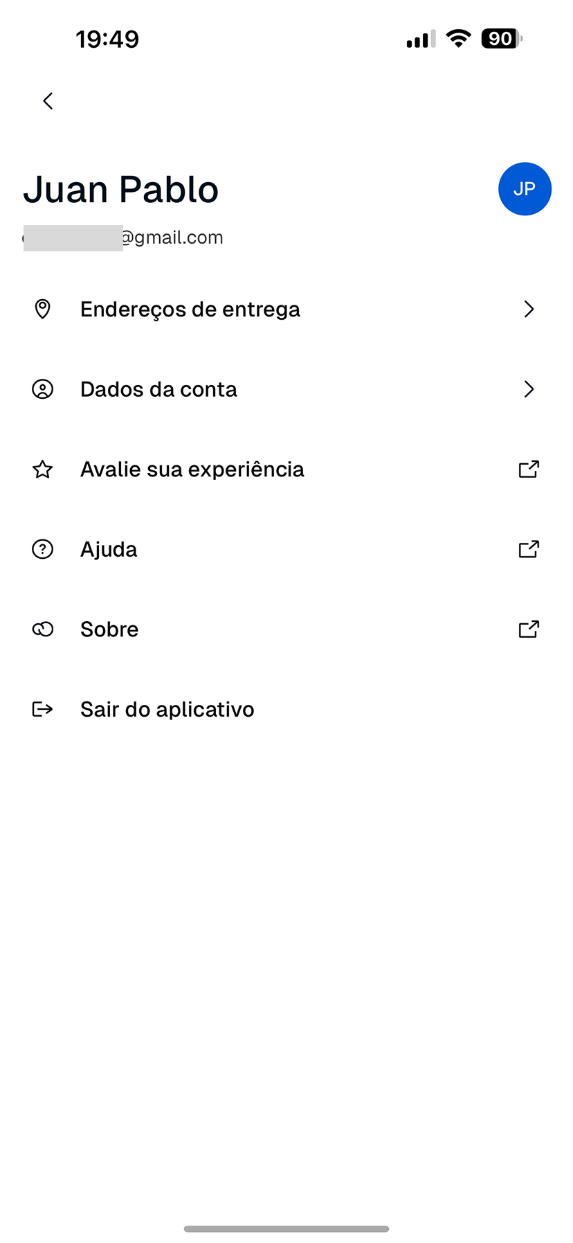 Nuvem - Settings