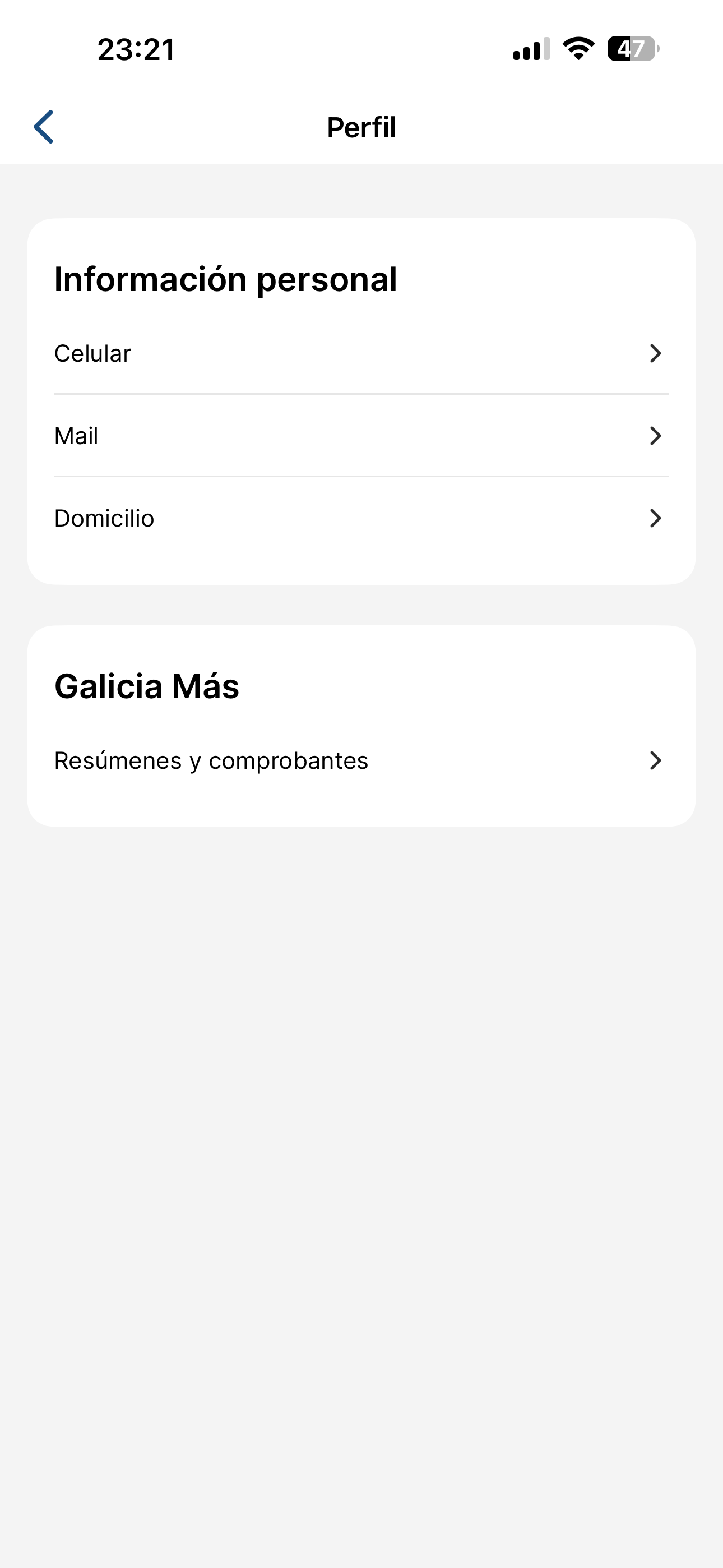 Banco Galicia - Profile