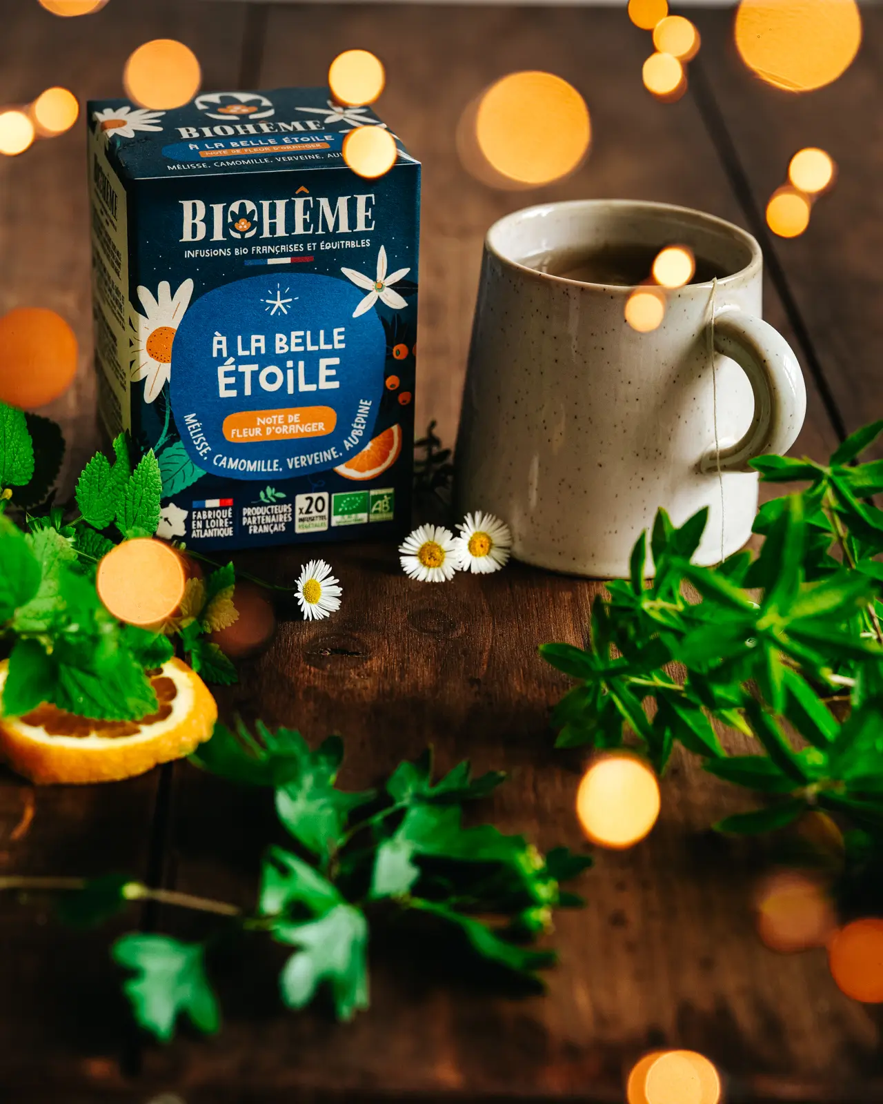 ambiance culinaire chaleureuse infusions bioheme