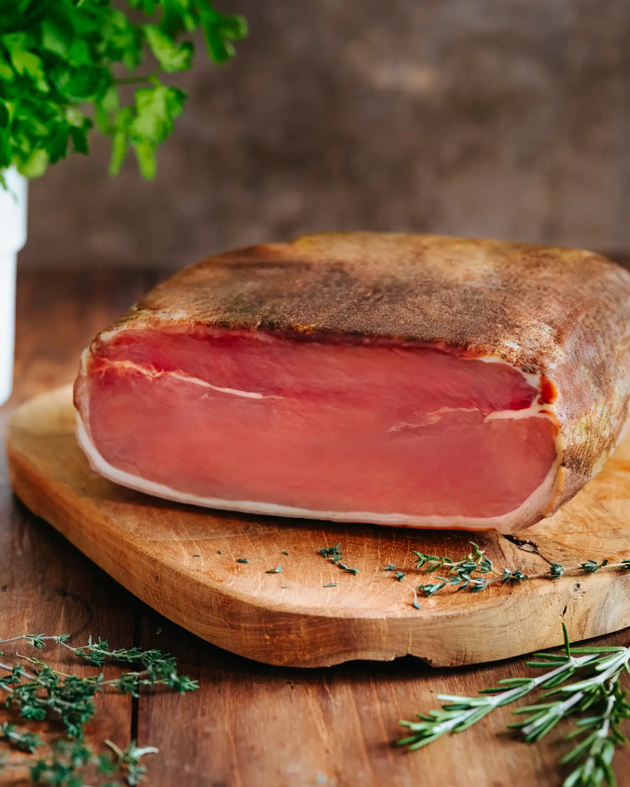 Ambiance culinaire jambon de Vendée, photographe culinaire 