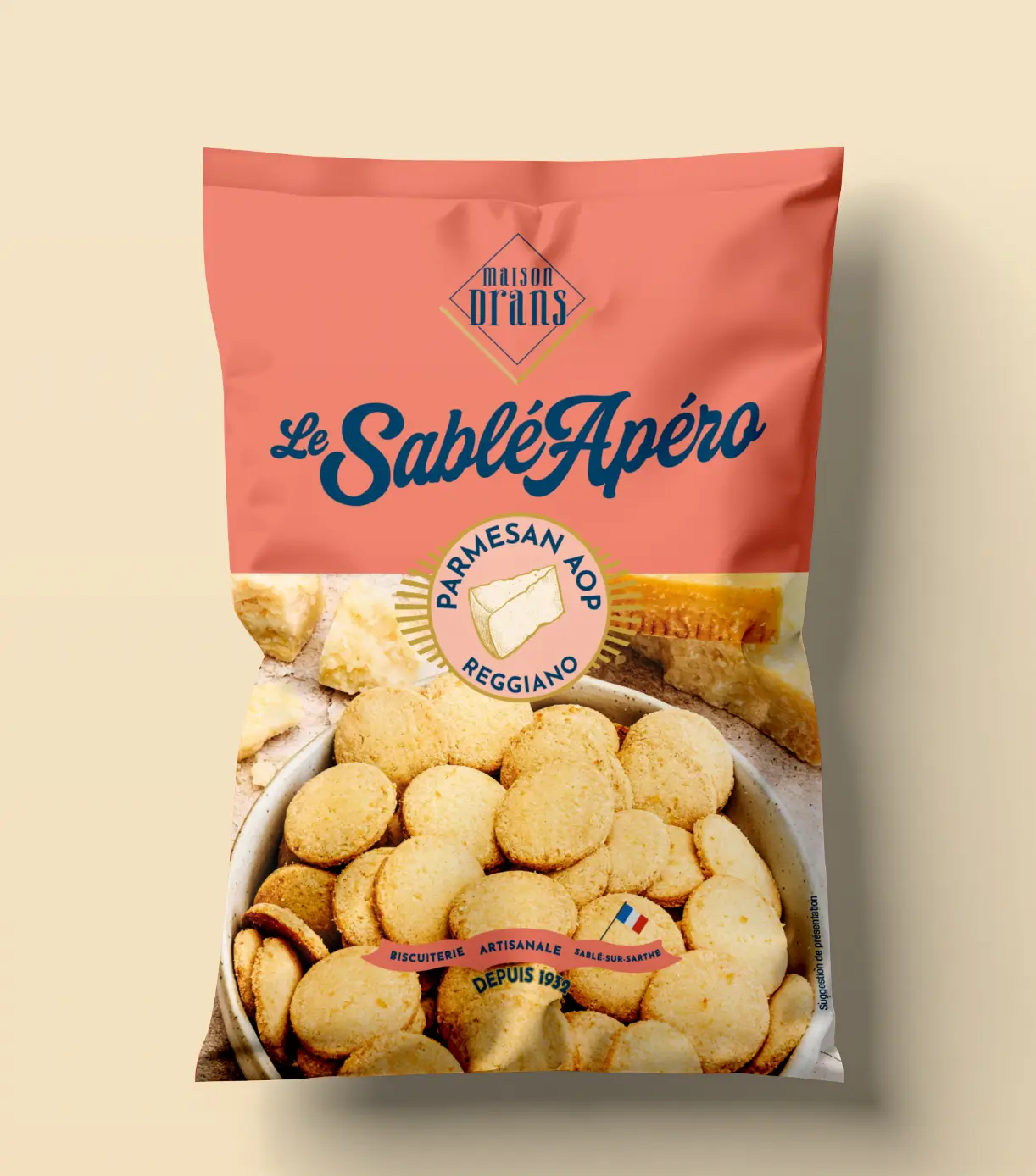 Photos produits biscuits parmesan pour Maison Drans - Delphine Saliou Photographe Culinaire