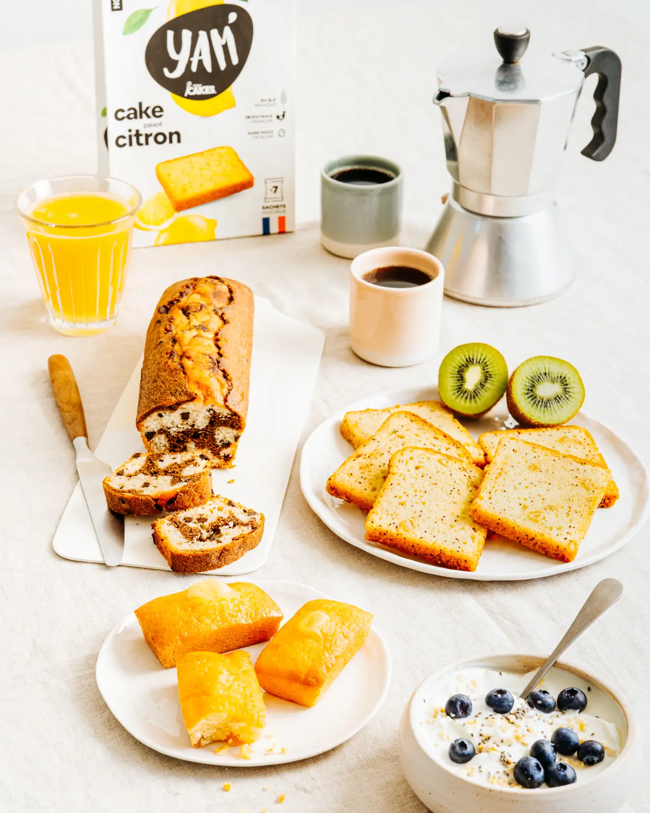Ambiance culinaire d'un petit-déjeuner pour Rivazur