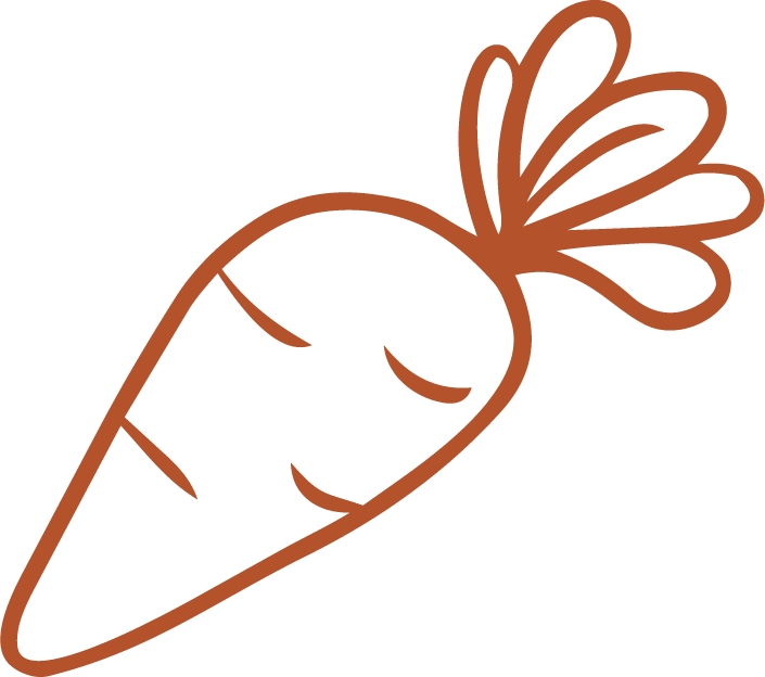 Illustration carotte paprika