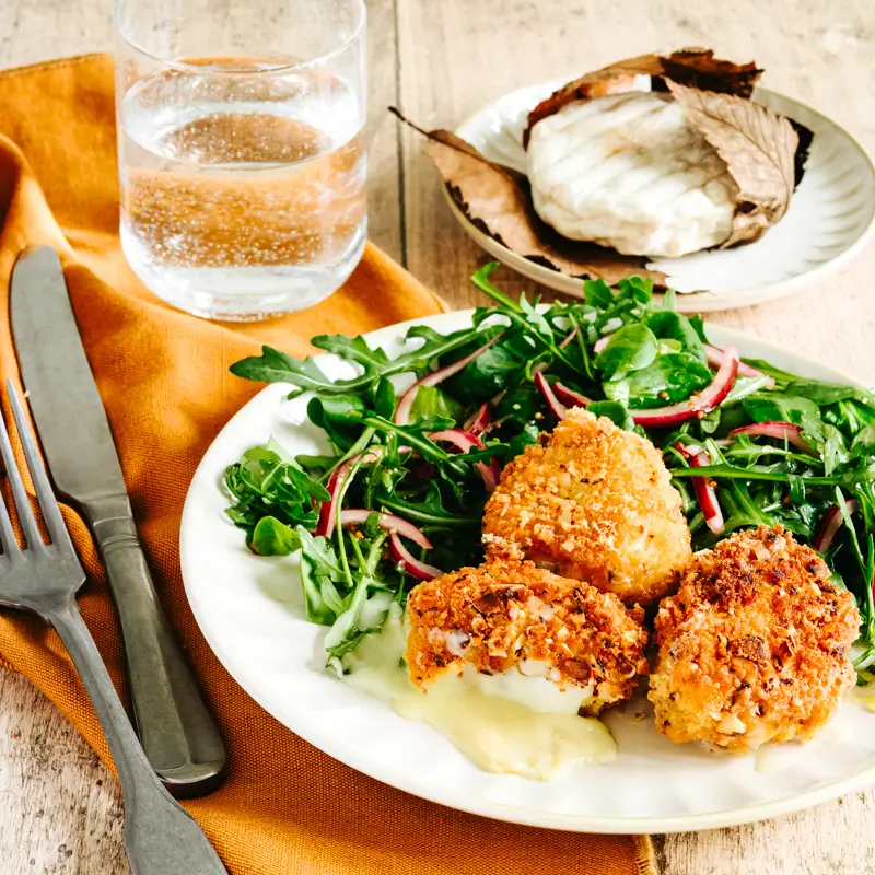 Recette cromequis banon chèvre