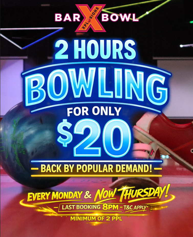 2 Hours Bowling