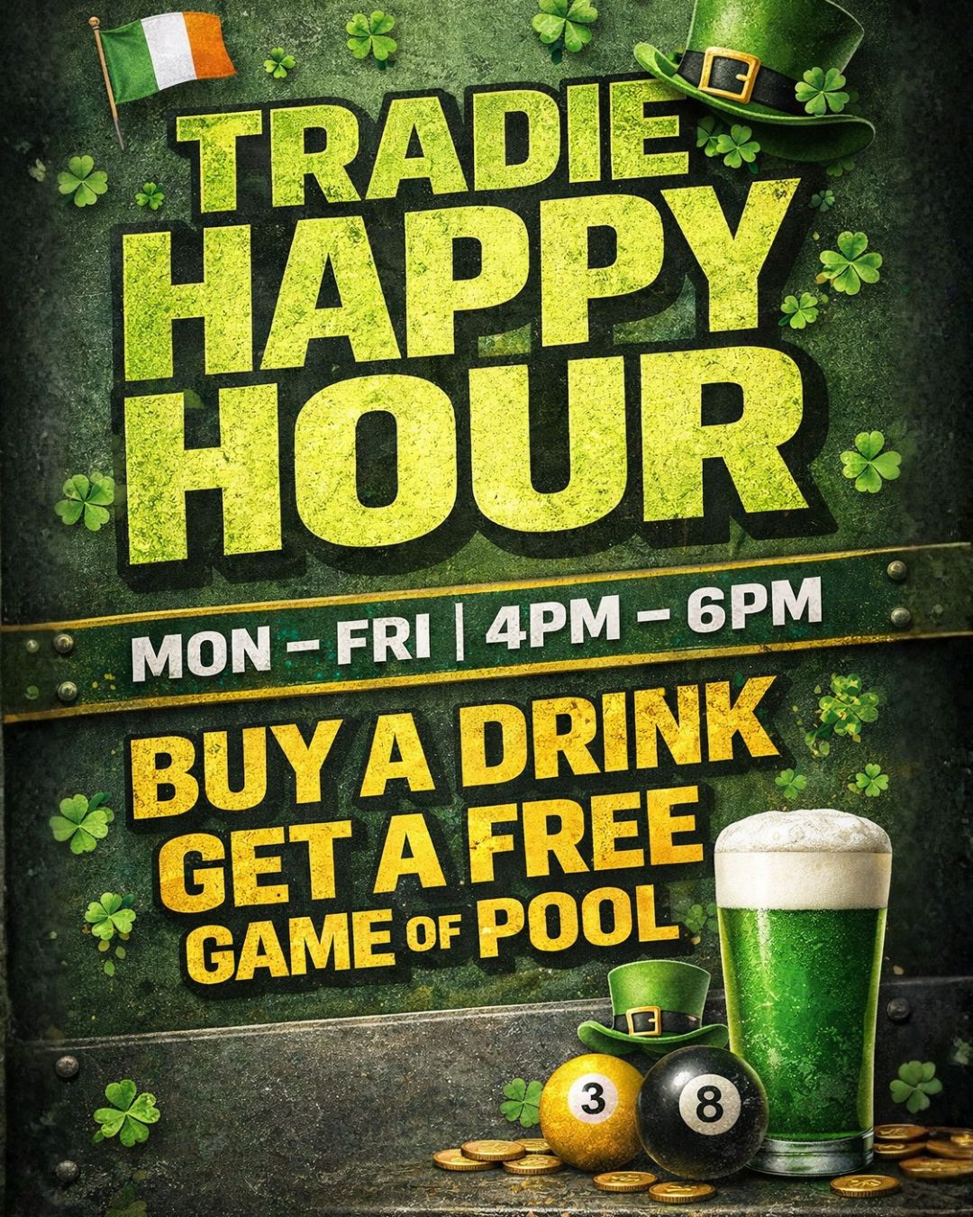Tradie Happy Hour