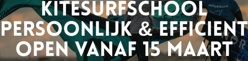 Kitesurfers on the water near Scheveningen