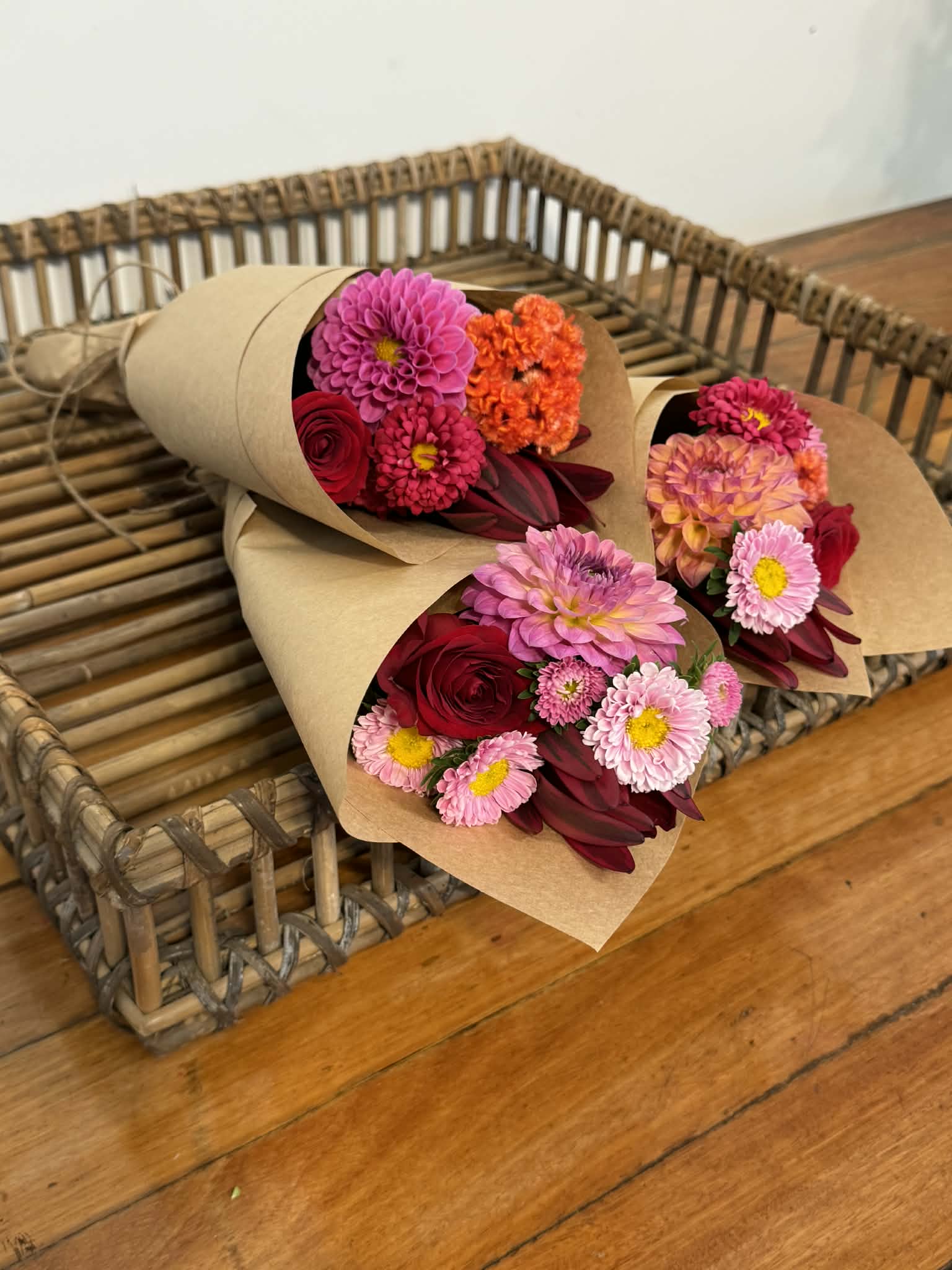 3 Mini Galentine's Day Bunches