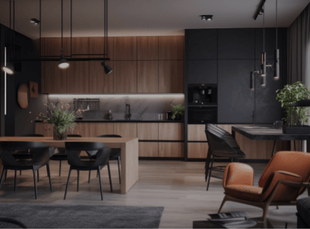 interiro view of kitchen