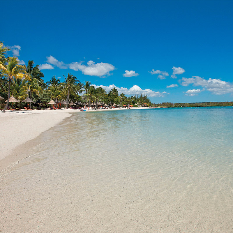 Beach and lagoon view