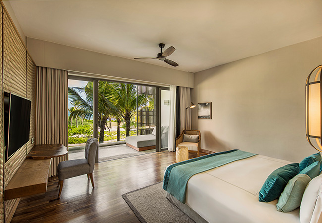 Deluxe Beach Access bedroom