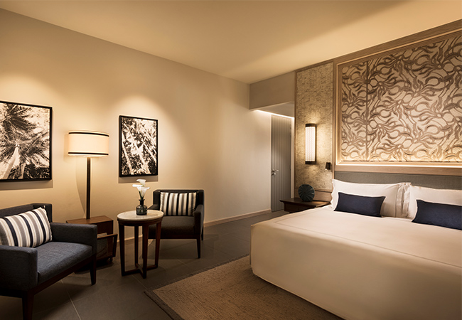 Deluxe Ocean View Room bedroom