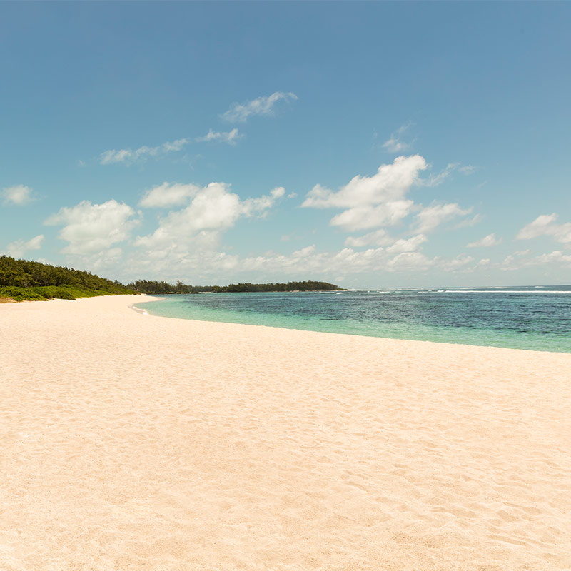 Beautiful beach and lagoon.