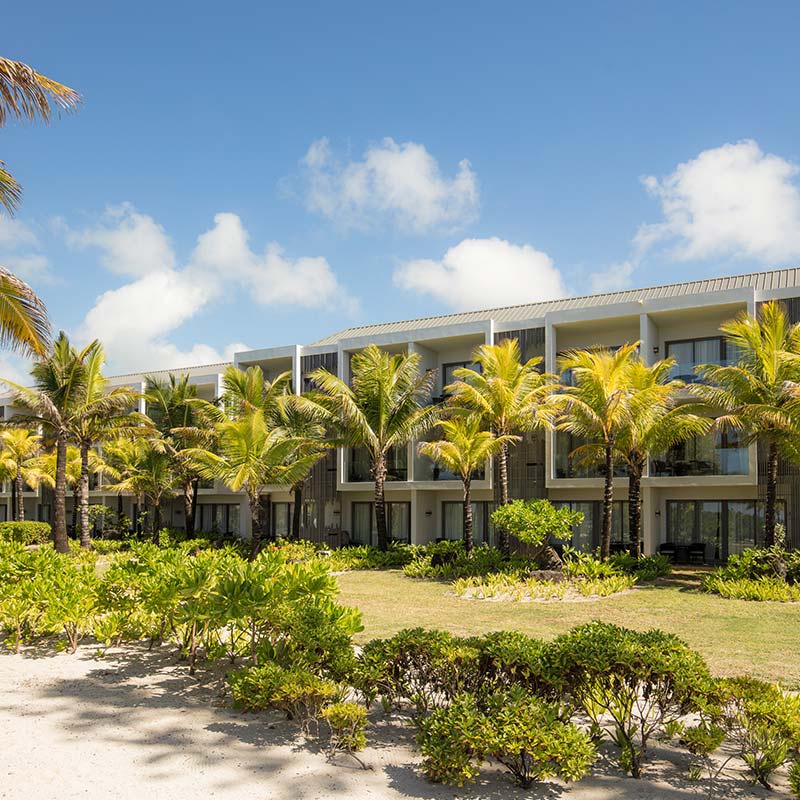 External view of the rooms