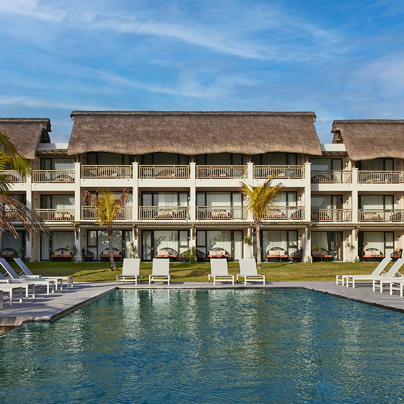 Swimming pool and Deluxe Rooms