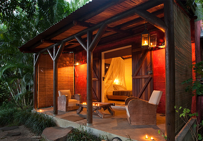 Lakaz Standard Room verandah