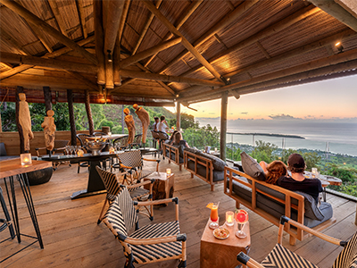 View of the south coast from View Bar