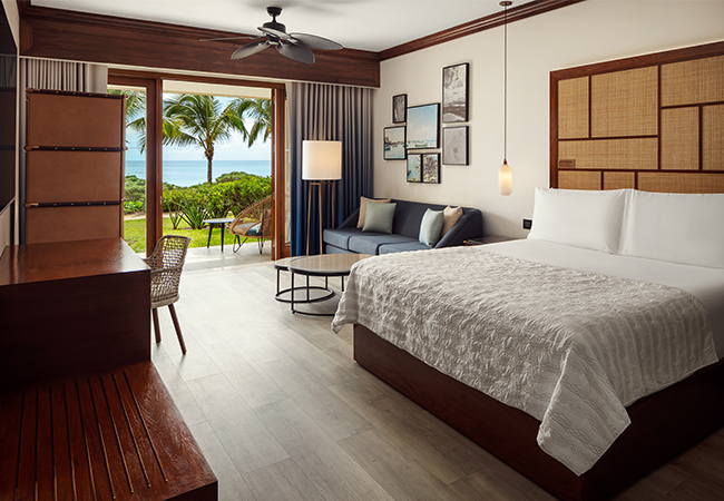 Beach Bliss Junior Suite bedroom