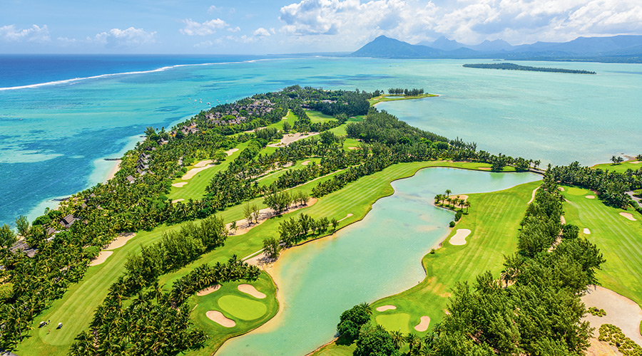 Aerial view of Paradis Golf Course