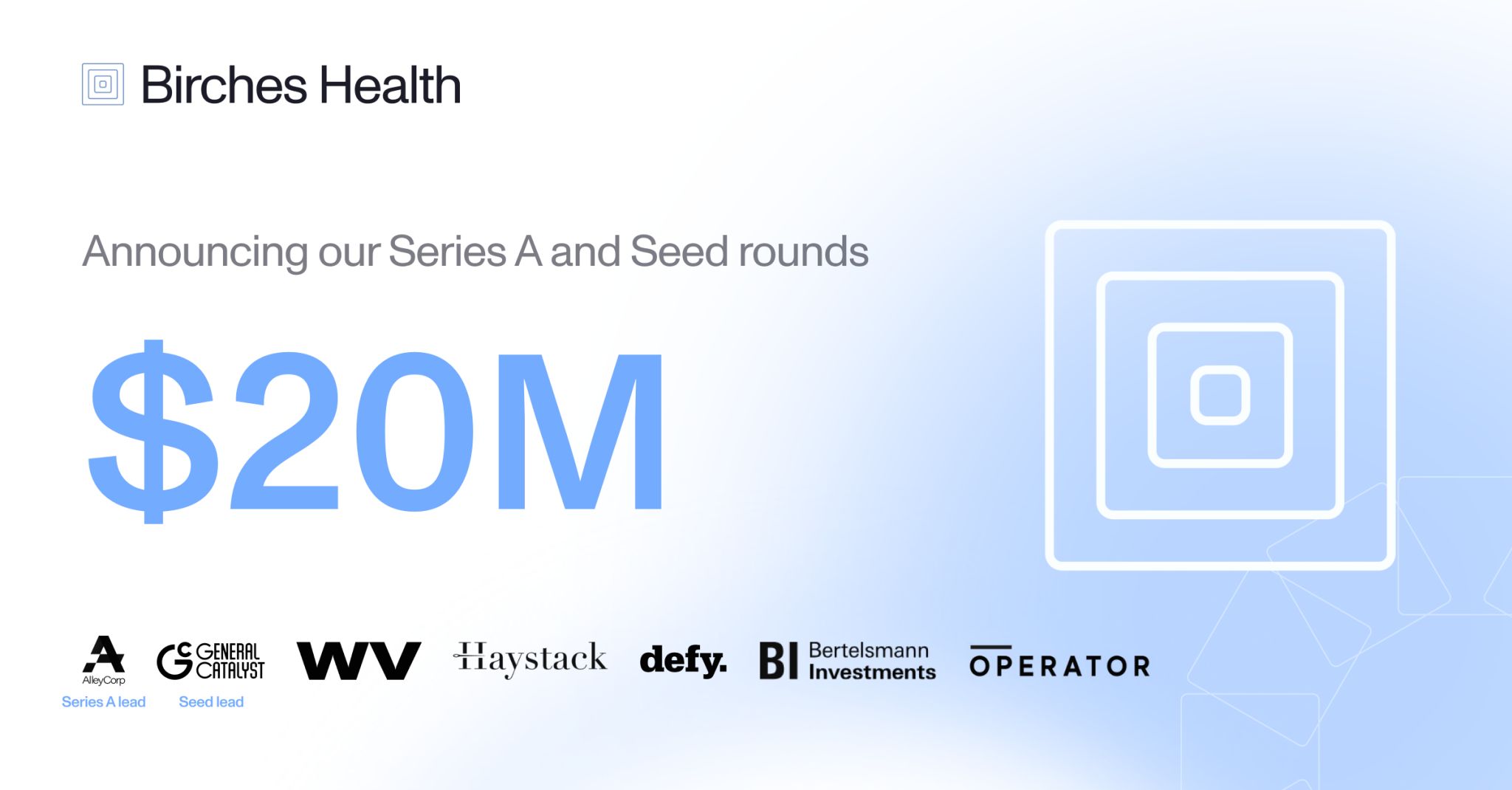 Birches Health Announces $20M Investment From AlleyCorp, General Catalyst, and Will Ventures to Lead Fight Against Gambling Addiction