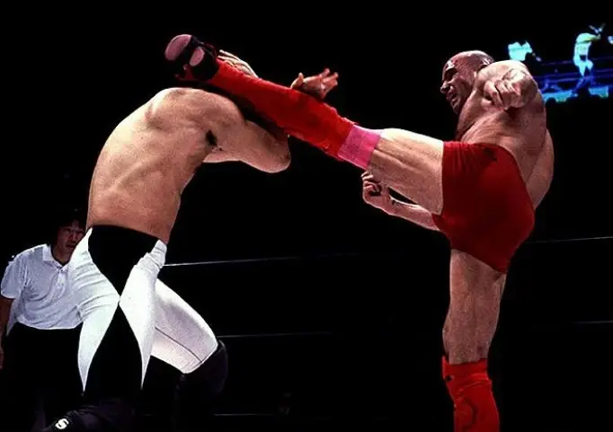 Bas Rutten fighting in Pancrase