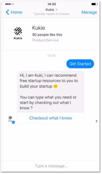 Integración del usuario chatbot