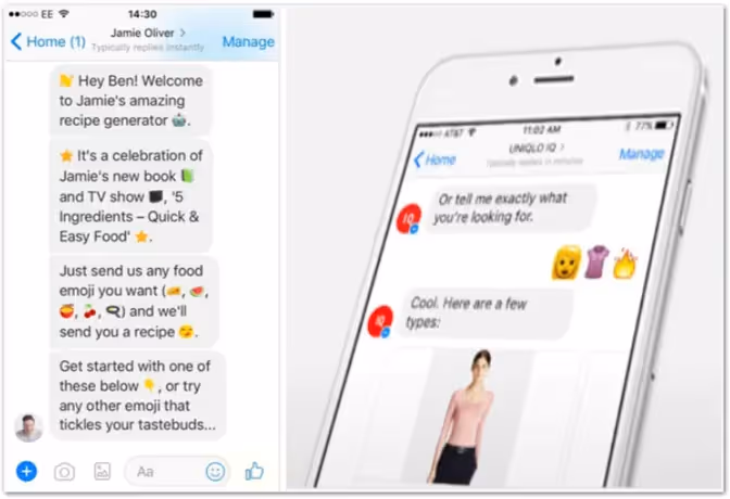 Falta de espacio chatbot