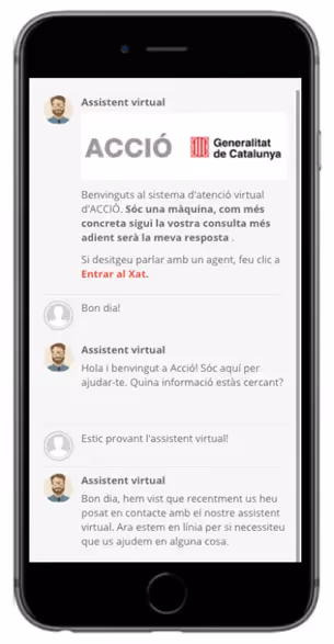 chatbot gestión empresarial