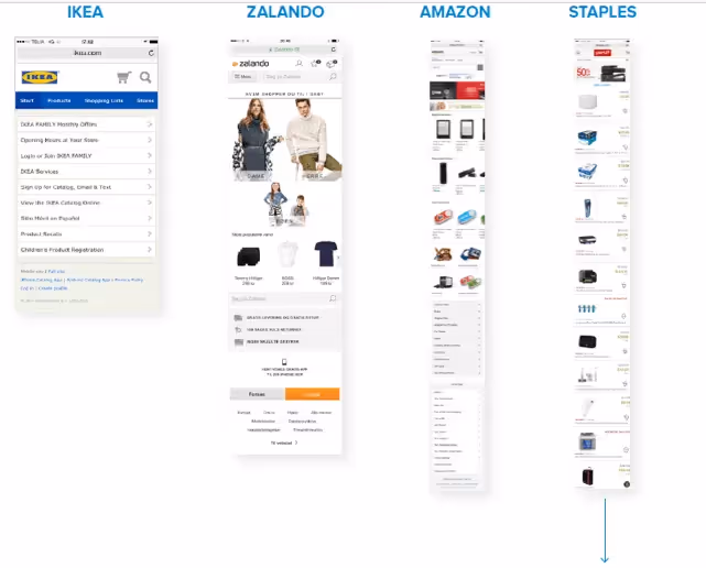 ejemplos de webs mobile