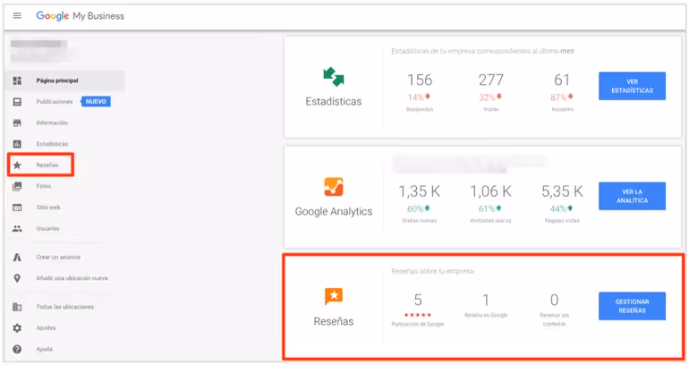 cómo gestionar las reseñas de google my business