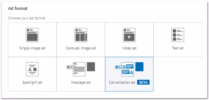 configurar tu campaña de linkedin
