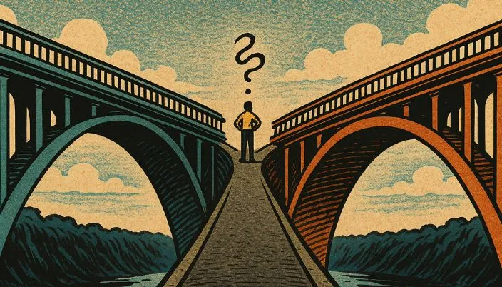 Dos puentes hacia el mismo camino. Redundancia elegante disfrazada de eficiencia.