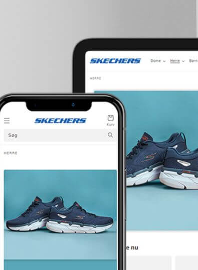 Portada de proyecto de eCommerce en Shopify Plus para Skechers