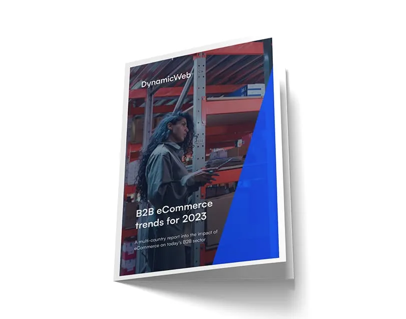 Cover resources B2B eCommerce Trends 2023