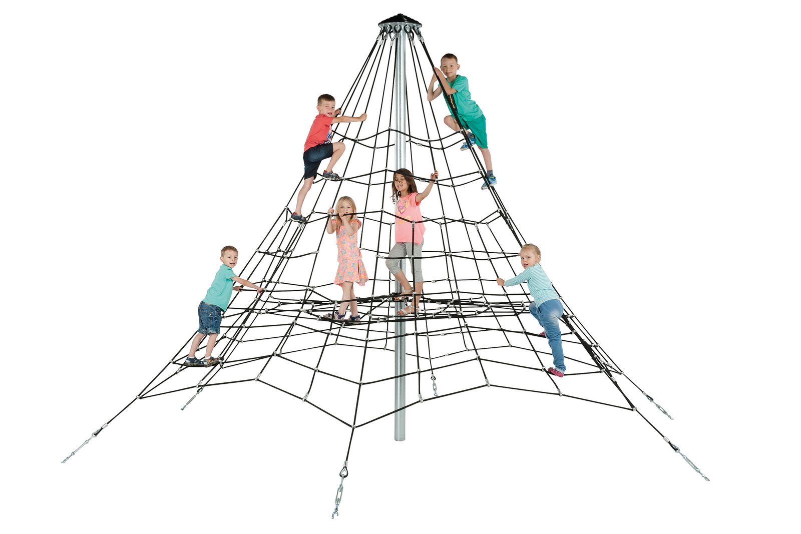 Reinforced rope pyramid 3.5 m | Reccreo