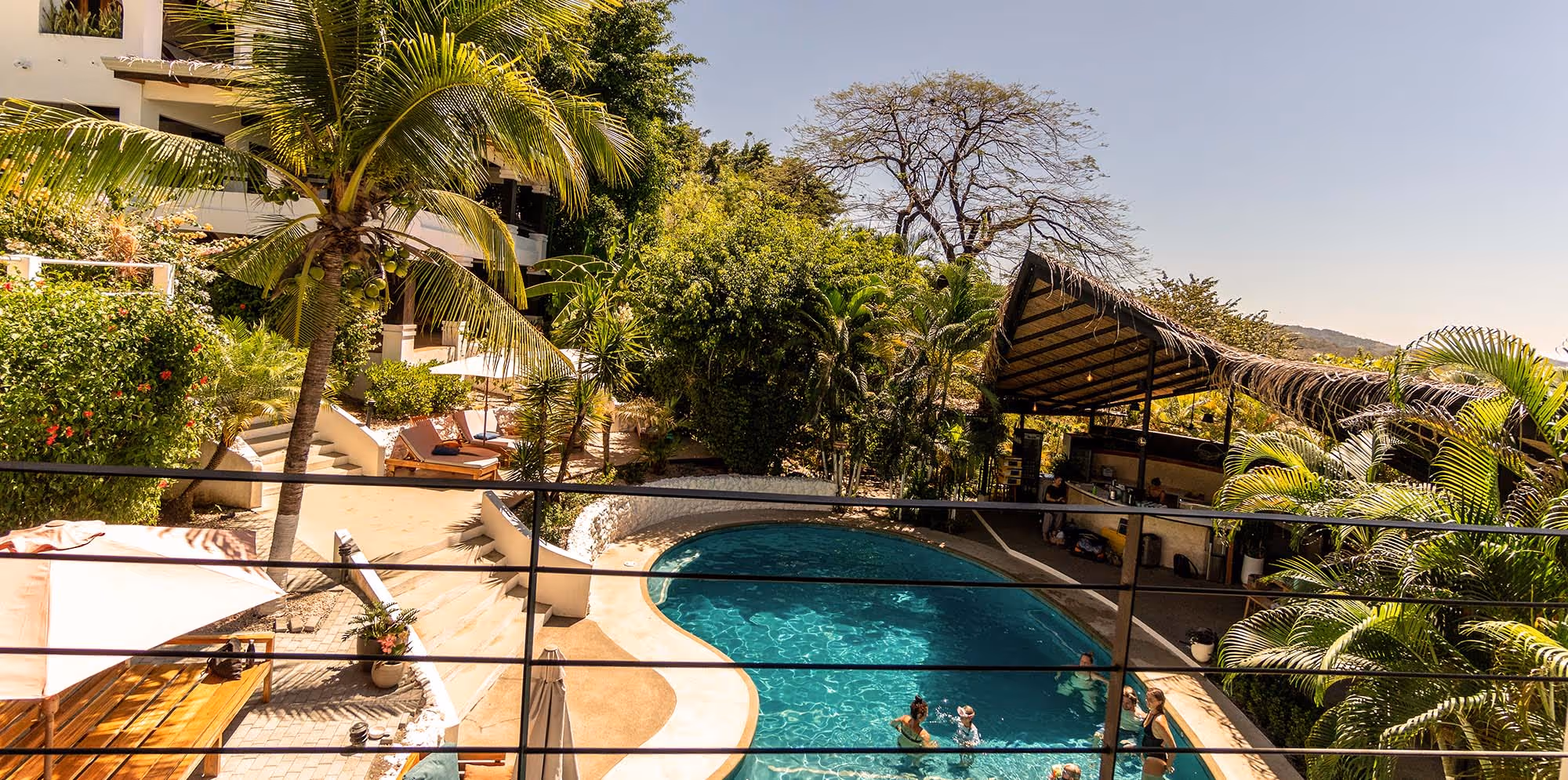 Rooms at retreat center Casas Kismet