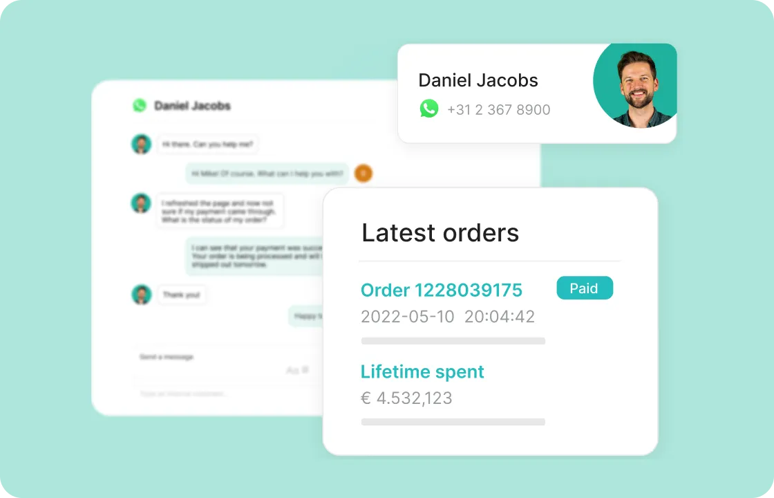 WhatsApp Business integration