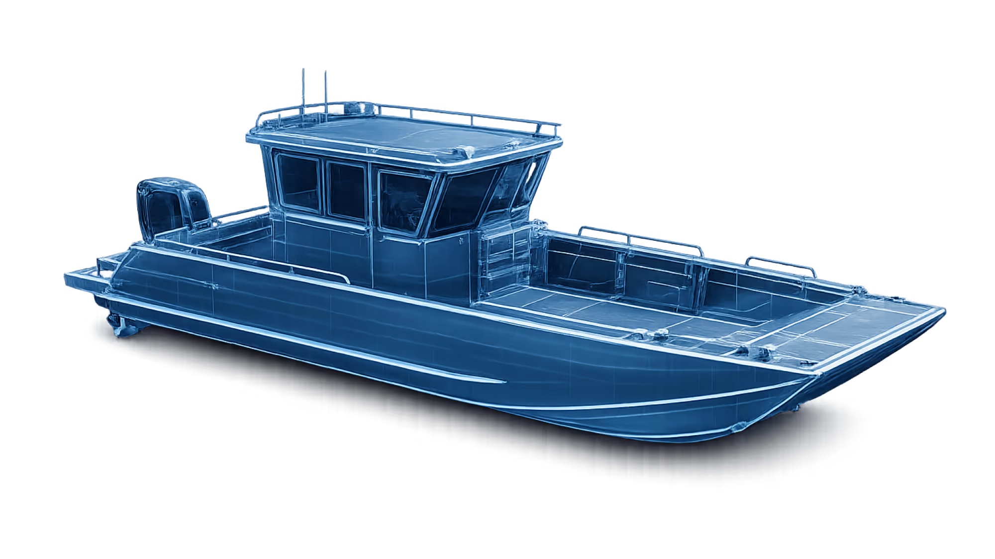 LANDX custom-built aluminium boat tailored to your exact requirements