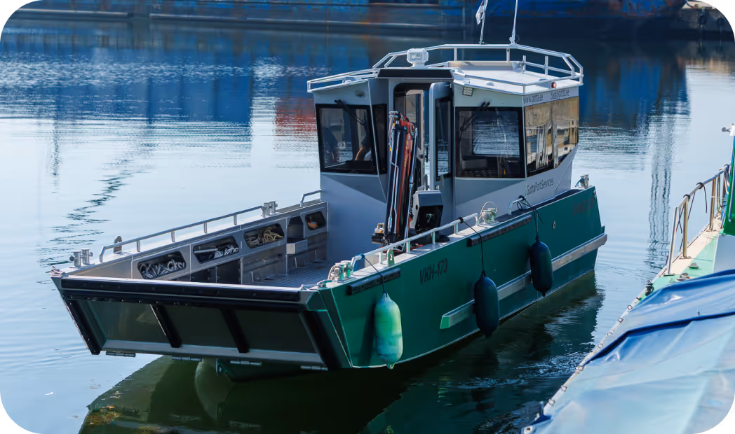 LANDX-X9 cargo transport boat