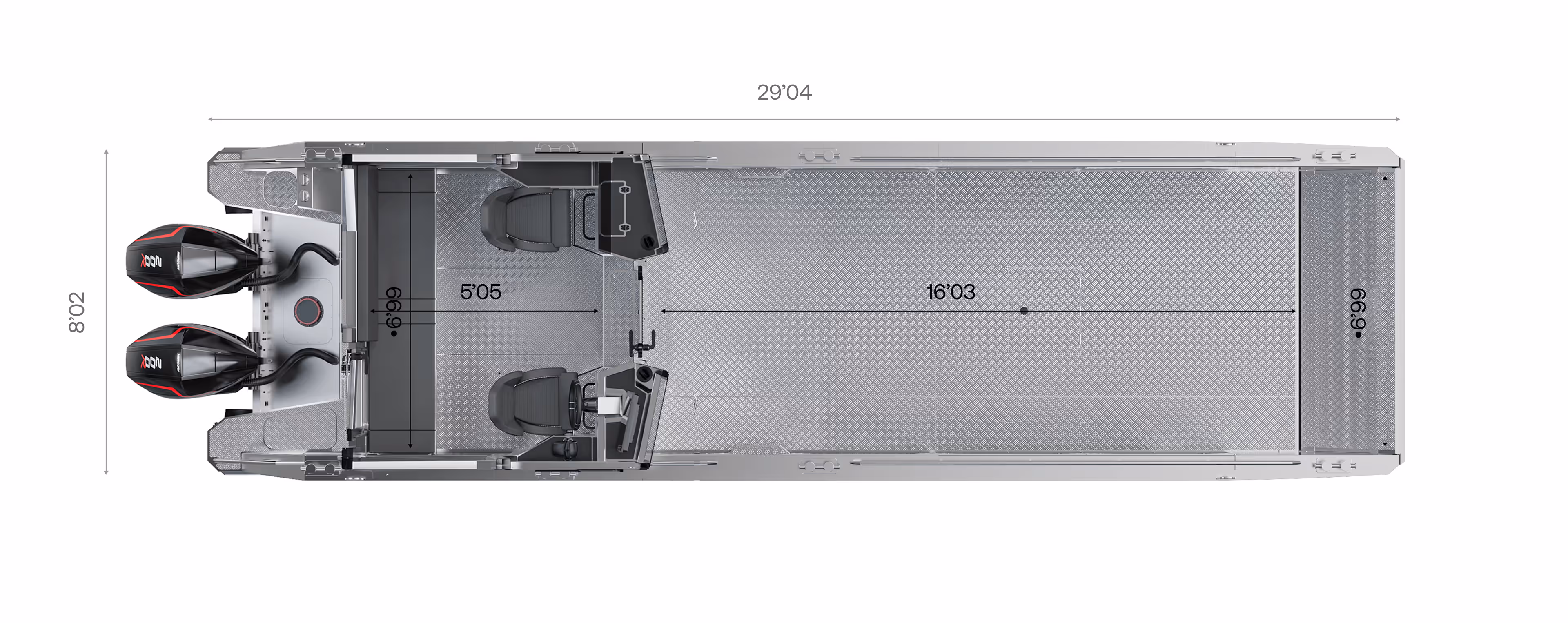 LANDX-X9 interior specs CA