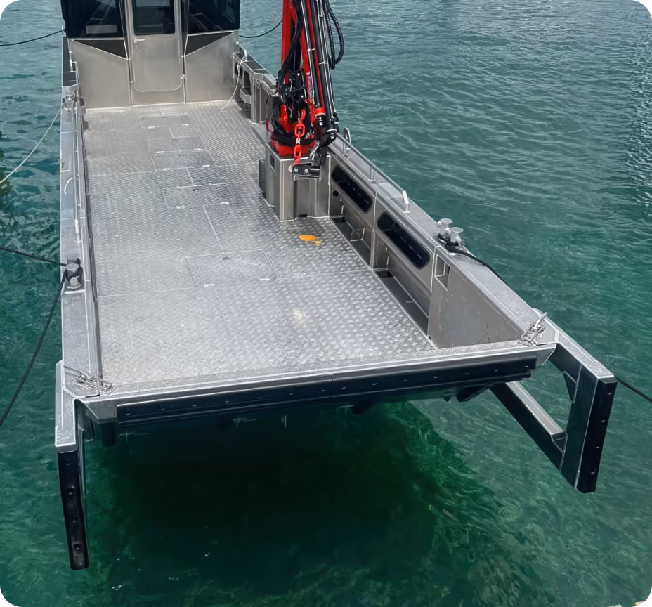 LANDX X11 bow ramp