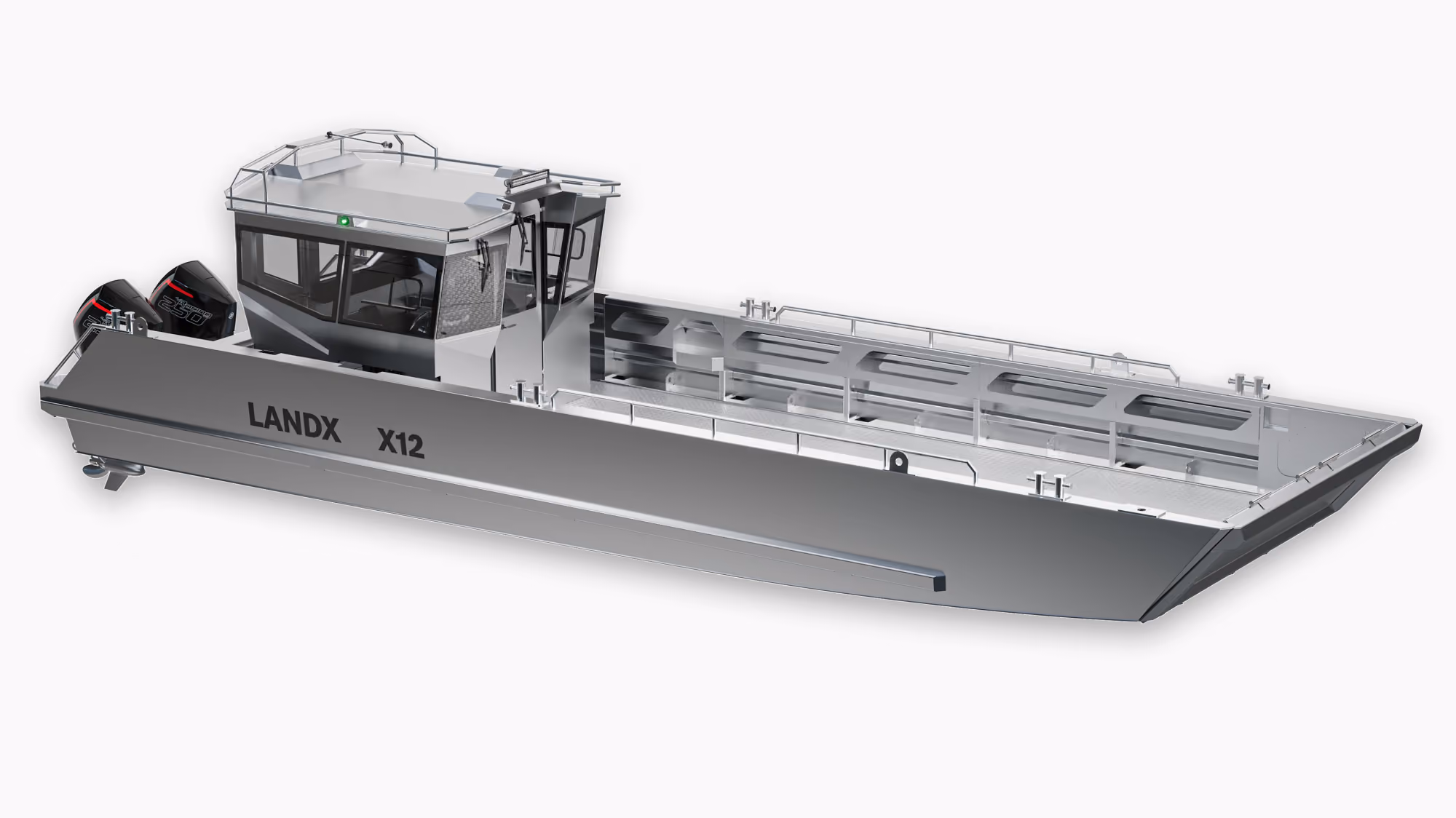LANDX X12 aluminium landing craft navbar thumbnail
